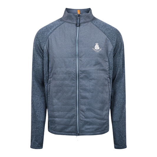 Flannel Merge Hybrid Jacket - Iron