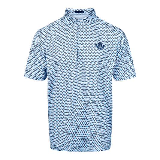 Ridley Polo Shirt - White/Navy