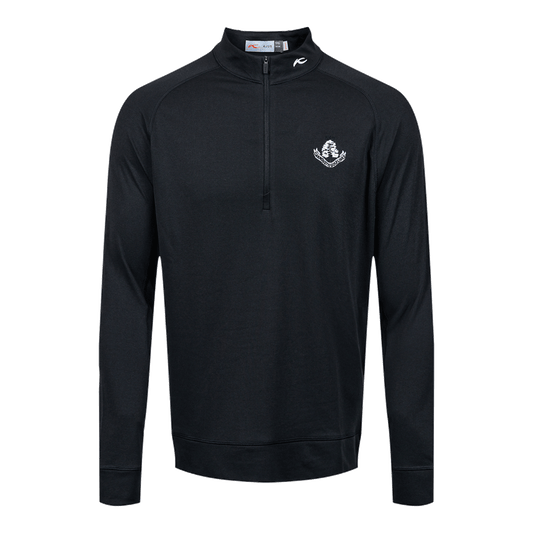 Keano 1/2 Zip Layer - Black Melange