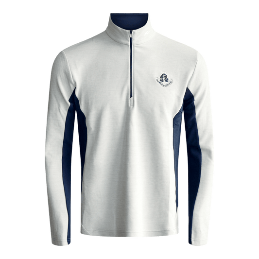 Roman 1/2 Zip Sweater - Alloy/Atlanta Blue