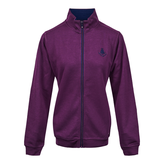 Millie Full Zip Midlayer - Berry