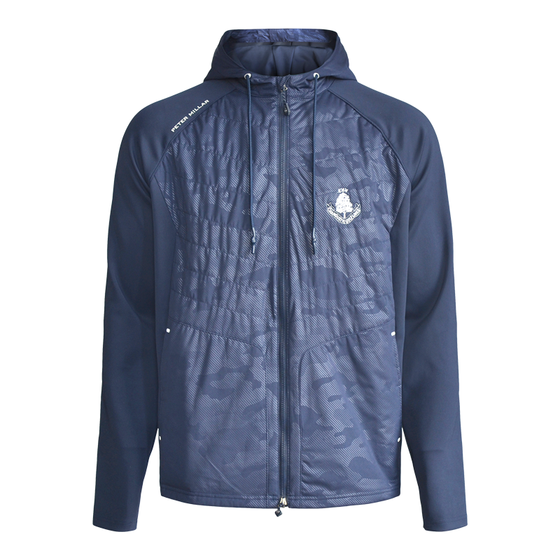 Merge Hybrid Hooded Jacket - Navy