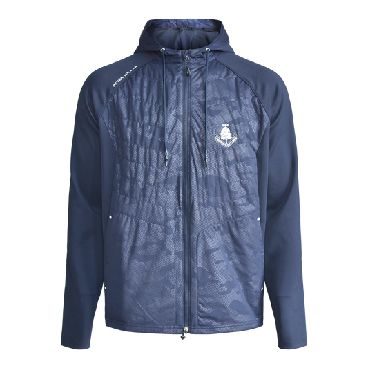 Merge Hybrid Hooded Jacket - Navy