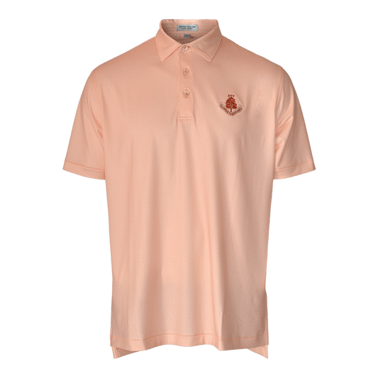 Tesseract Performance Polo Shirt - Orange Nectar