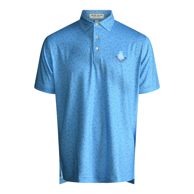 Whiskey Sour Performance Polo Shirt - Cottage Blue