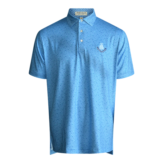 Whiskey Sour Performance Polo Shirt - Cottage Blue