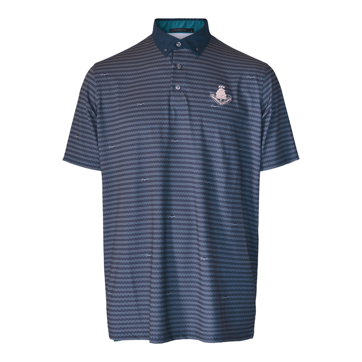 Wind & Water Symbol Polo - Maltese Blue