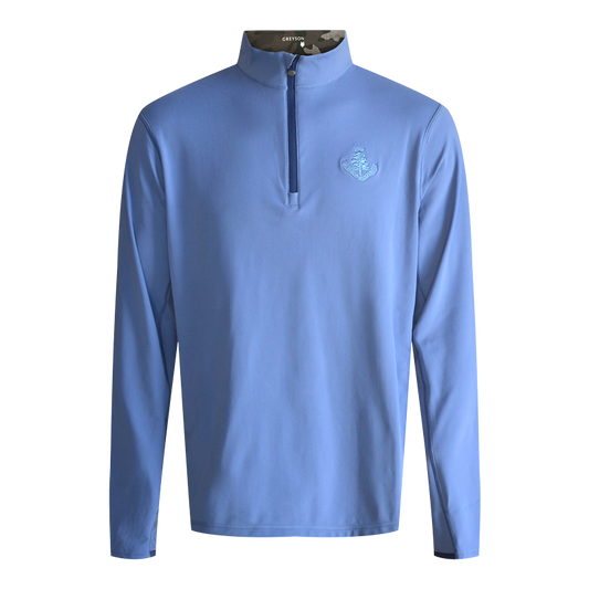 Tate 1/4 Zip - Falcon Blue