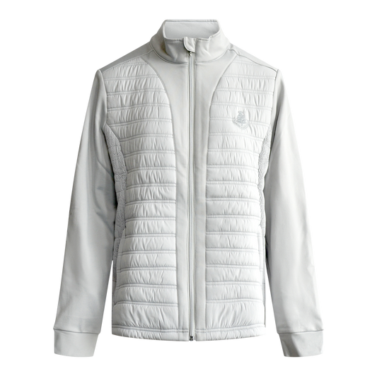 Poppy Quilt Jacket - Silver
