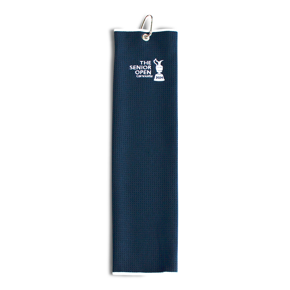 Senior Open Trifold Towel - Navy