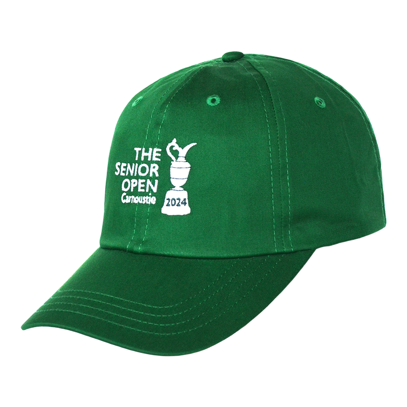 Cotton Baseball Cap - Forest Green