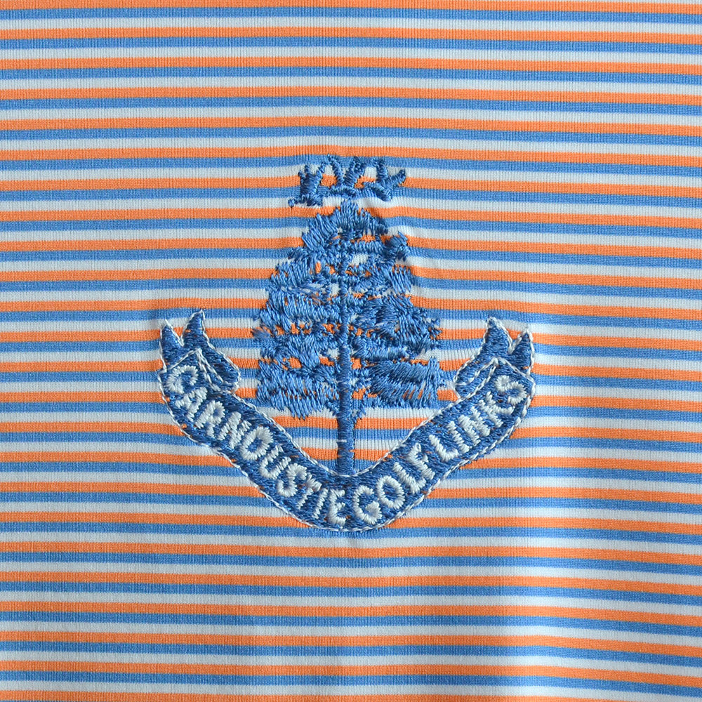 Jesse Stripe Polo - Clementine Multi