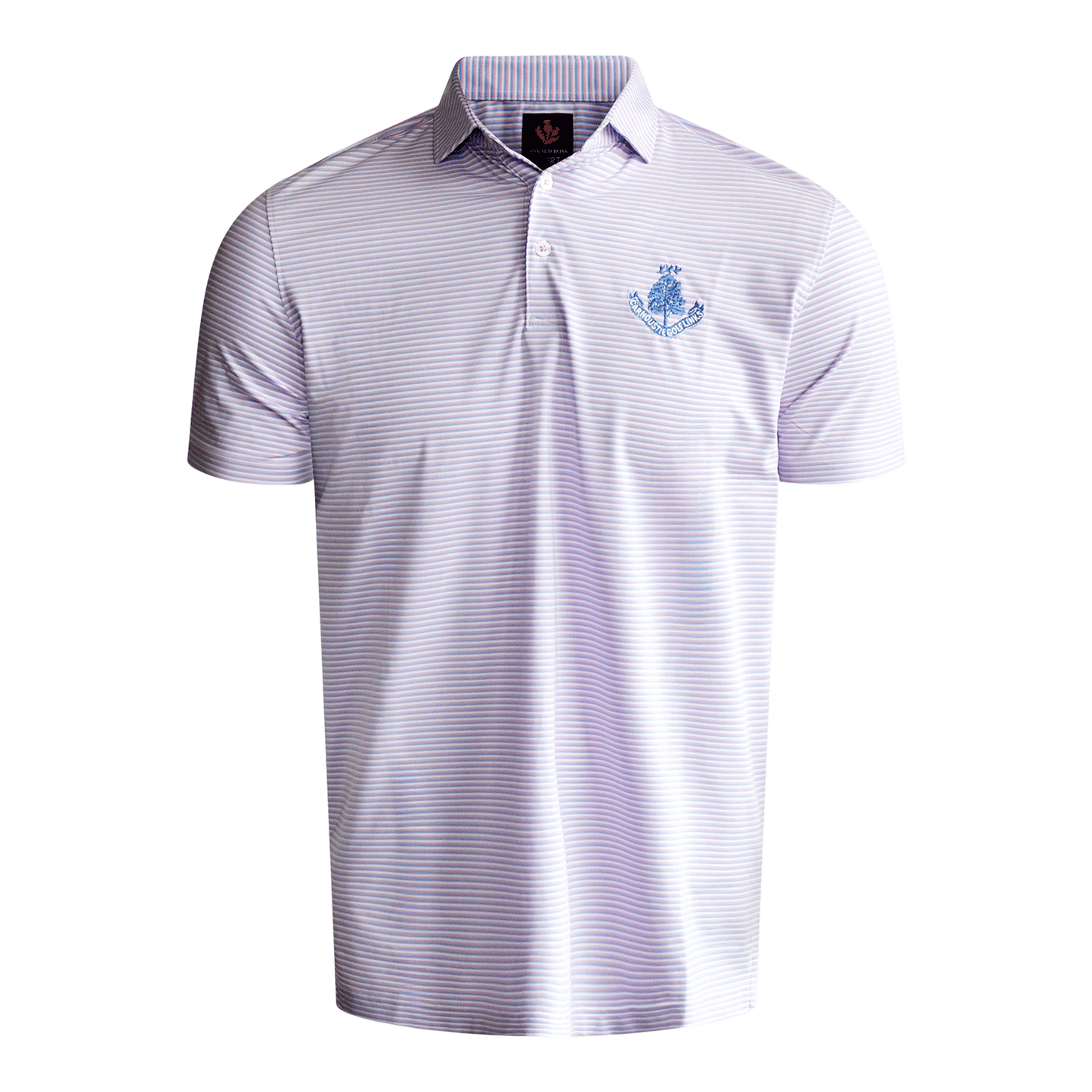 Jesse Stripe Polo Shirt - Pink Multi