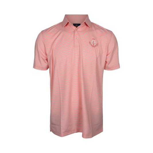 Murphy Performance Polo Shirt - Taffy/White