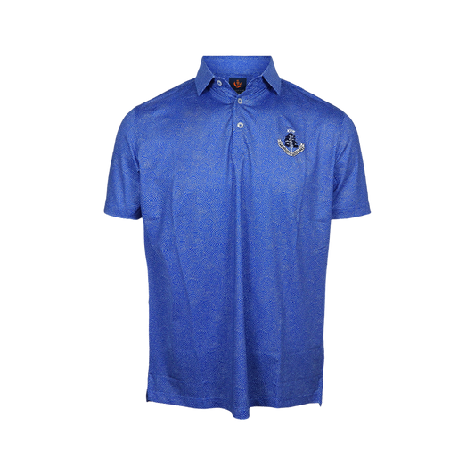 Sailor Performance Polo Shirt - Royal White