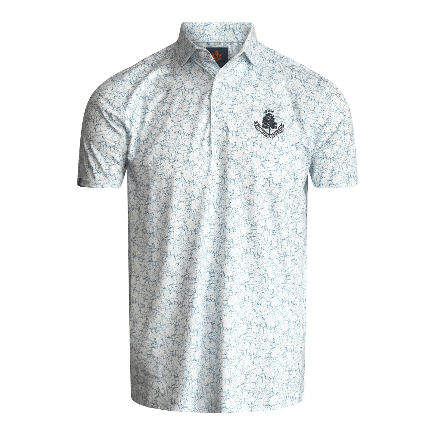 Keith Polo Shirt - 100 White/Denim/Neptune