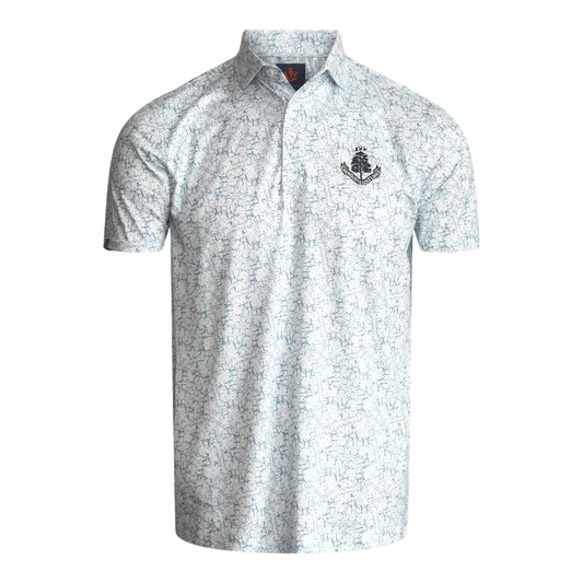 Keith Polo Shirt - 100 White/Denim/Neptune