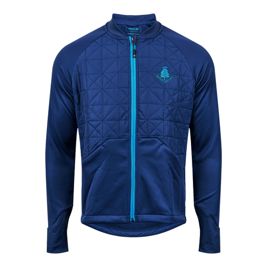 Therma Bora Full Zip Jacket - Navy/Azure Blue